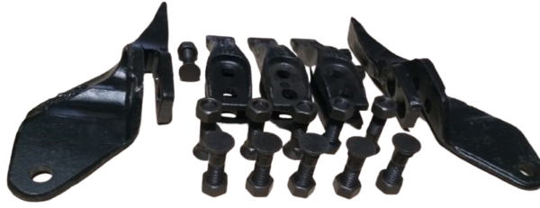 BACKHOE BUCKET KIT DF CUTTER KIT + FASTNERS-JCB 3DX-550/42065A Same as 335/y1548