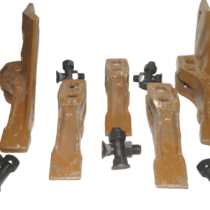 BACKHOE BUCKET KIT DF CUTTER KIT + FASTNERS-JCB 3DX-550/42065A Same as 335/y1548