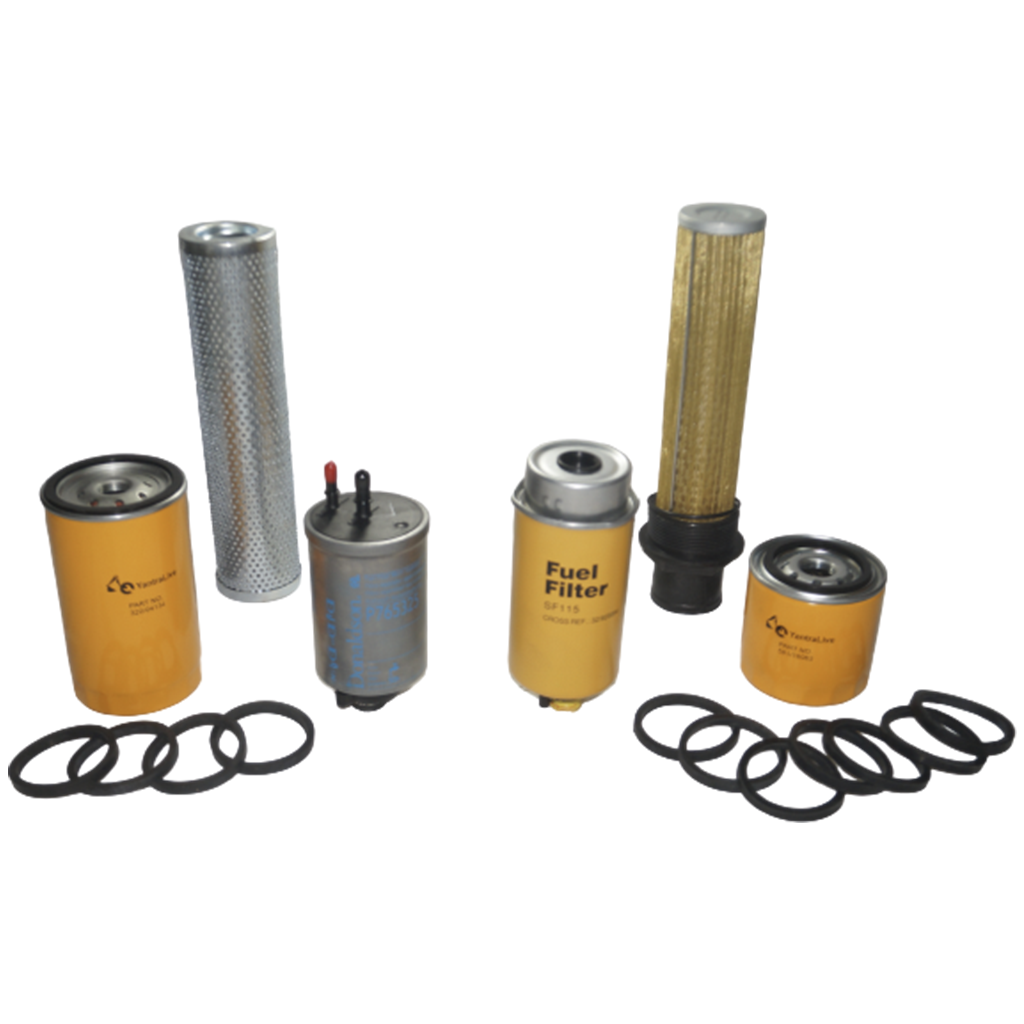 FILTER KIT FOR JCB 3DX (1000 HRS), OEM Part No 400/N7762, AFT Brand , AFT Part No For JCB 3DX