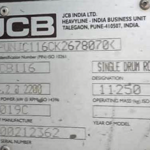 JCB VM116